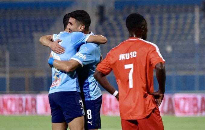 طاقم حكام سنغالي.. موعد مباراة بيراميدز وبطل زنجبار في دوري أبطال إفريقيا