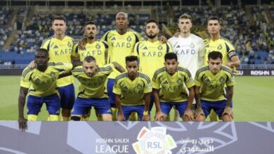 تشكيل النصر ضد الشرطة