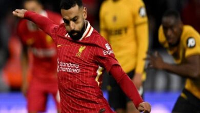 بالفيديو ..شاهد محمد صلاح يسجل في مرمى وولفرهامبتون