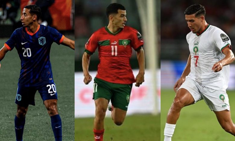 3 لاعبين مغاربة يتجهون إلى التراجع عن تمثيل المنتخب المغربي