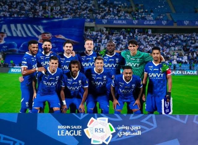 التشكيل المتوقع لفريق الهلال السعودي