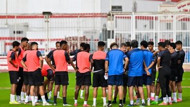 الزمالك يستأنف تدريباته الجماعية استعدادا للمصري