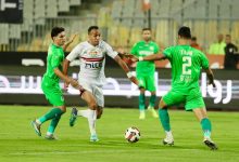 المصري يلدغ الزمالك بهدف في الشوط الأول