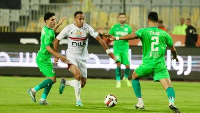 المصري يلدغ الزمالك بهدف في الشوط الأول