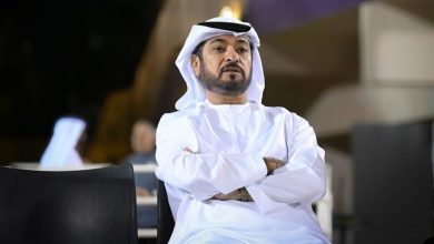 حمدان بن مبارك يشهد تدريبات منتخب الإمارات