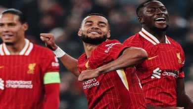 شاهد احتفال محمد صلاح برباعية باير ليفركوزن في دوري أبطال أوروبا