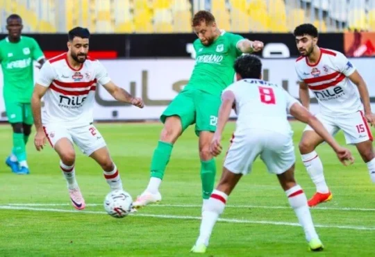 صلاح محسن وميدو جابر يقودان تشكيل المصري امام الزمالك - صورة