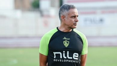 مدرب الزمالك غوميز يعقد جلسة مع مهاجم الفريق