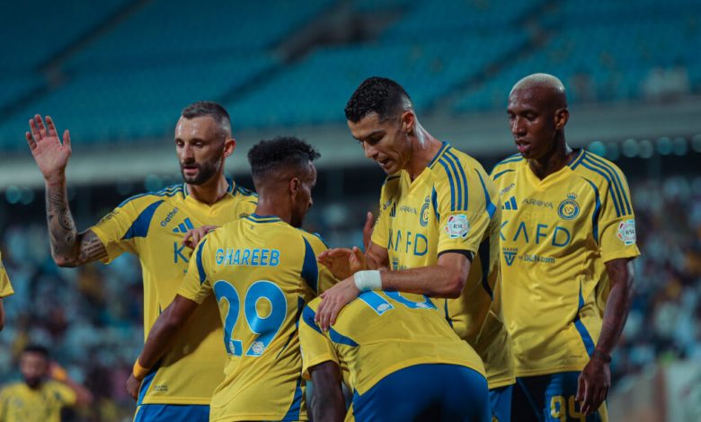 نتيجة مباراة النصر ضد الرياض في الدوري السعودي.. هدف وحيد بـ 3 نقاط