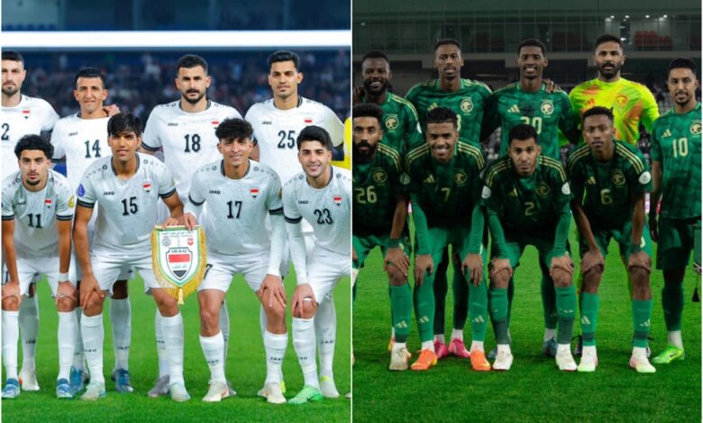 "اثنان مقابل واحدة".. الأخضر يصطدم بالعراق بمباراة الفرصة الأخيرة لنصف نهائي كأس الخليج