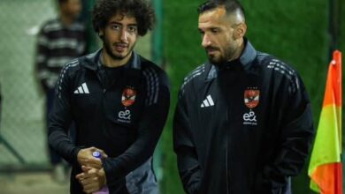 الأهلي يختتم مرانه استعدادًا لملاقاة إنبي في الدوري المصري