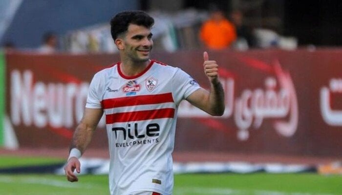 الزمالك ضد المصري.. زيزو يمنح الأبيض التقدم بهدف رائع «فيديو»