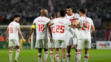 صورة صدمة قوية للاعب الزمالك قبل مباراة الكونفدرالية