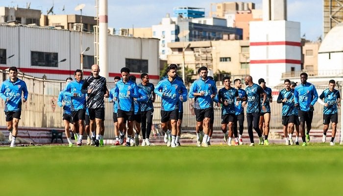 الزمالك يركز على الجانب البدني قبل مواجهة الطلائع بالدوري