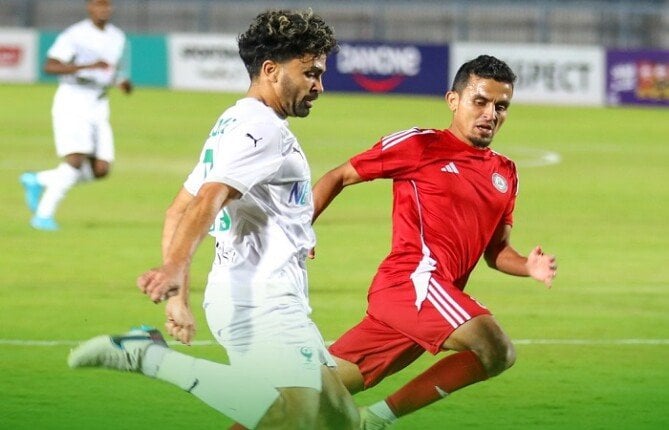 المصري يتعثر أمام حرس الحدود ويمنح الزمالك فرصة لصدارة الدوري الممتاز