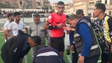 تفاصيل نجاة لاعب من الموت بسبب الحكم