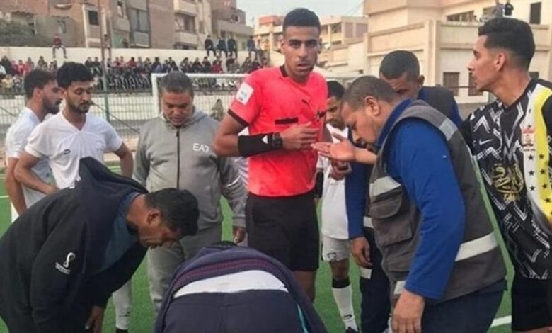 تفاصيل نجاة لاعب من الموت بسبب الحكم