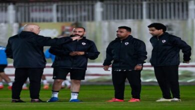 حازم إمام: جروس كان يرغب في تواجدي ضمن الجهاز الفني لـ الزمالك