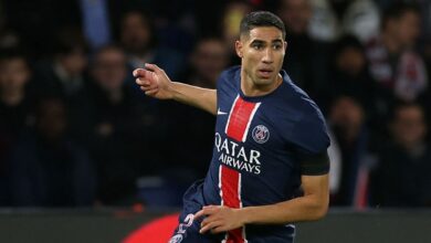 مدرب PSG: حكيمي لم يقدم أفضل ما لديه