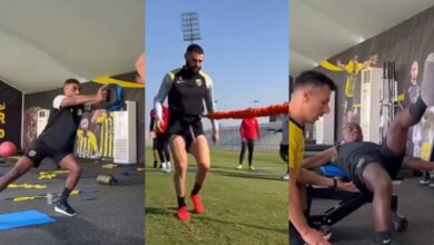 معسكر الاتحاد بدبي.. تدريبات بدنية صباحية شاقة.. وتأهيل شراحيلي وديابي