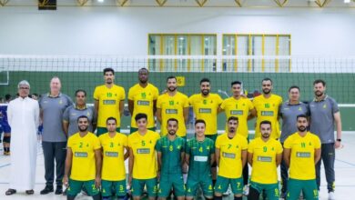 النصر والخليج في اقوى مواجهات ممتاز الطائرة