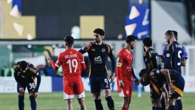 شباب بلوزداد الجزائري يفوز على الأهلي المصري في دوري أبطال أفريقيا