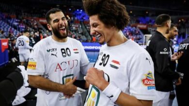 منتخب مصر لليد يفوز على البحرين ويتأهل للدور الرئيسي